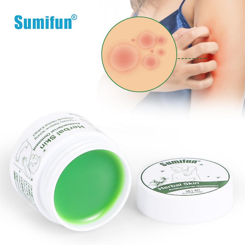 Органический травяной крем против зуда от укусов насекомых и аллергических реакций - быстрого действия